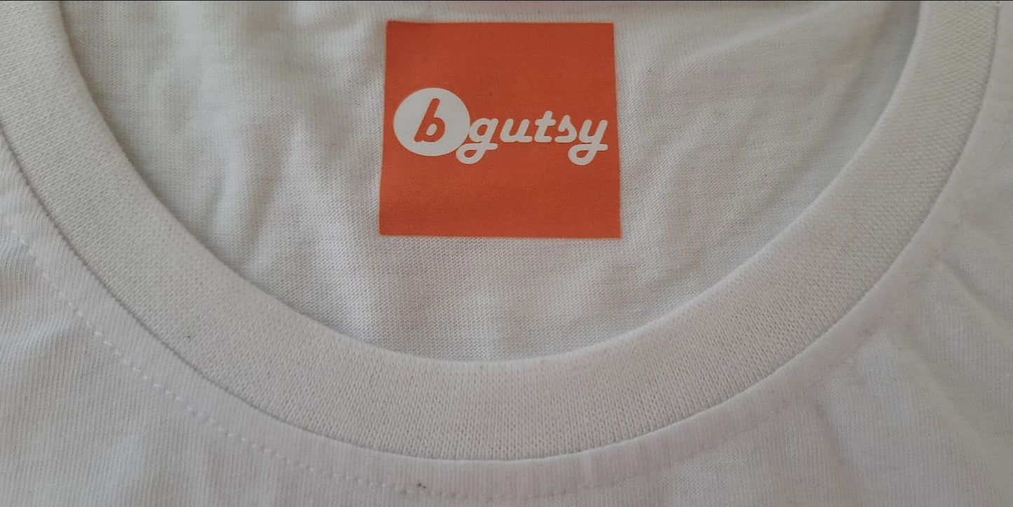 Men's Graphic Printed Premium Cotton White Color T-Shirt - My current Location Graphic Unisex Tee